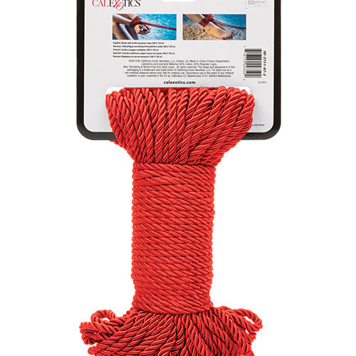 SCANDAL BDSM ROPE 30M RED - SE271197