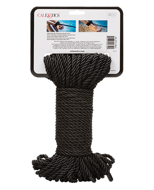 SCANDAL BDSM ROPE 30M/98.5 FT BLACK - SE271198