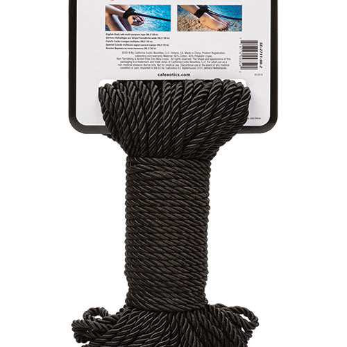 SCANDAL BDSM ROPE 30M/98.5 FT BLACK - SE271198