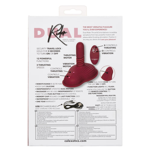 DUAL RIDER REMOTE CONTROL THRUST & GRIND - SE430050