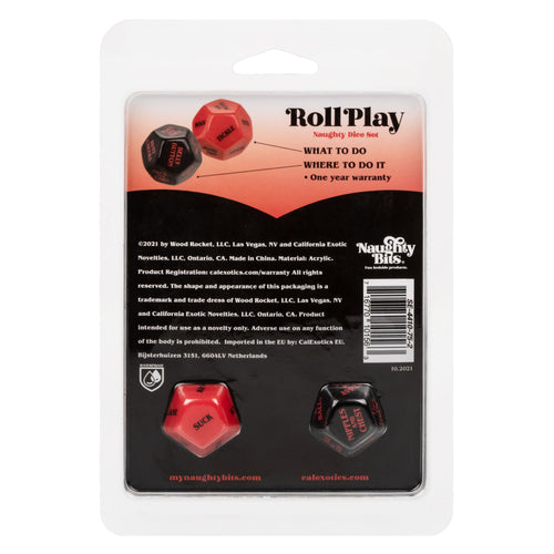 NAUGHTY BITS ROLL PLAY NAUGHTY DICE SET - SE441075
