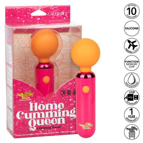 NAUGHTY BITS HOME CUMMING QUEEN VIBRATING WAND - SE441038