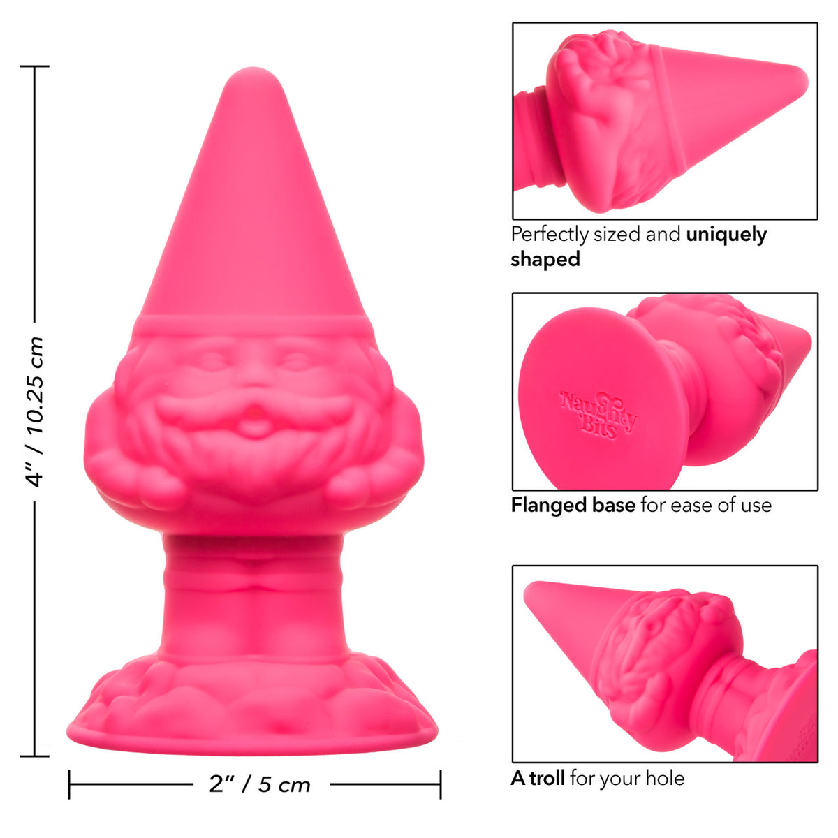 NAUGHTY BITS ANAL GNOME BUTT PLUG - SE441042