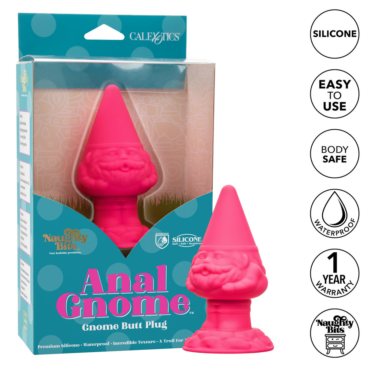NAUGHTY BITS ANAL GNOME BUTT PLUG - SE441042