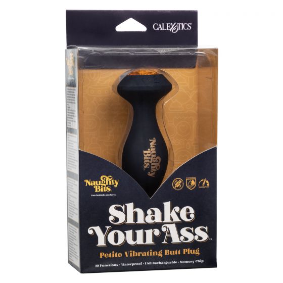 NAUGHTY BITS SHAKE YOUR ASS PETITE VIBRATING BUTT PLUG - SE441046