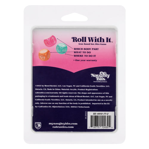 NAUGHTY BITS ROLL WITH IT ICON BASED SEX DICE - SE441077
