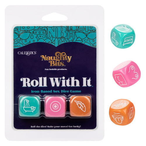 NAUGHTY BITS ROLL WITH IT ICON BASED SEX DICE - SE441077