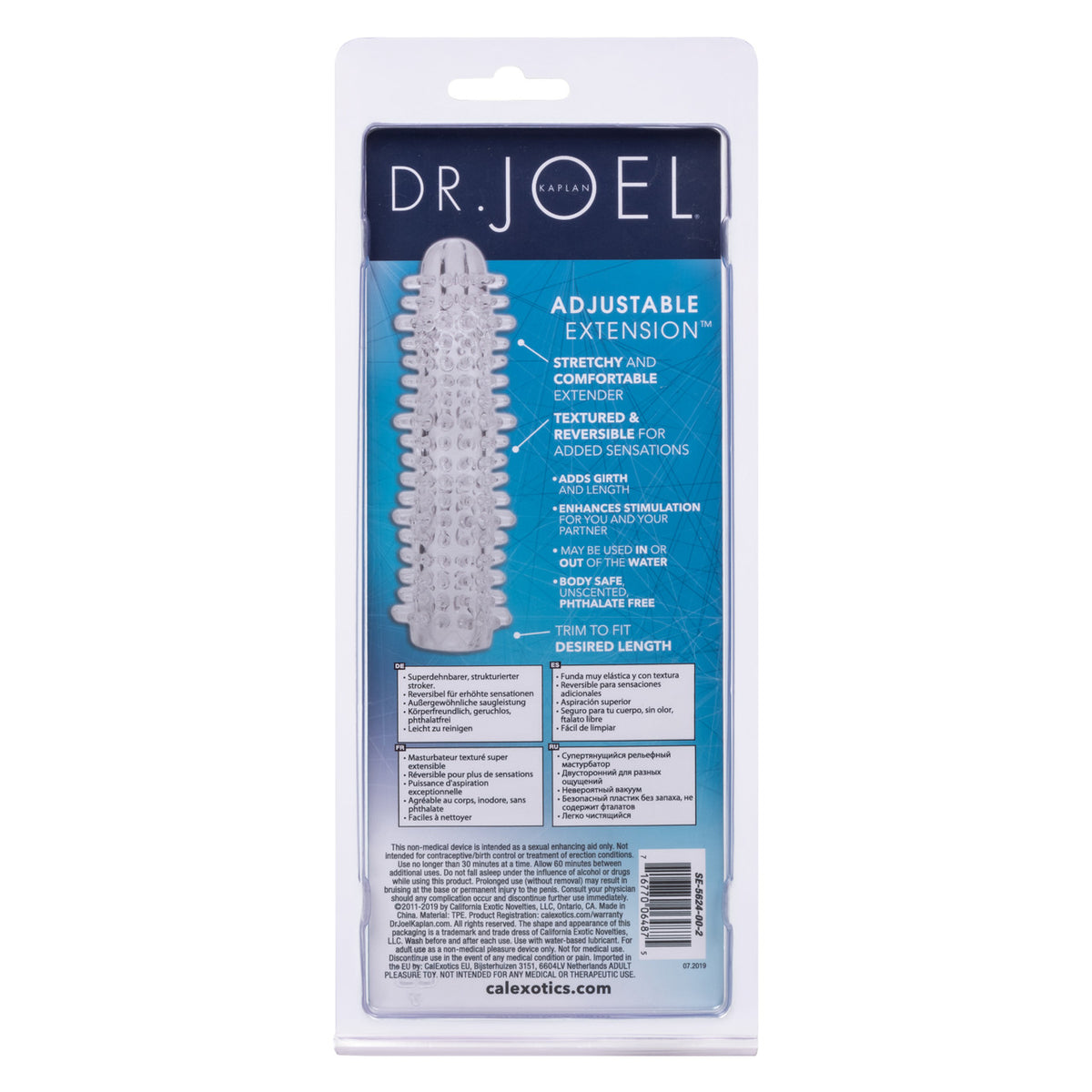 DR JOEL ADJUSTABLE EXTENSION CLEAR - SE562400