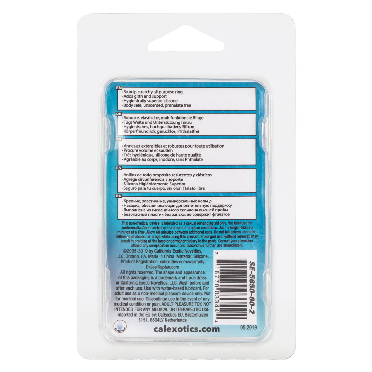 DR JOEL SILICONE PROLONG RING CLEAR - SE565000