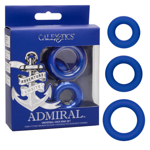 ADMIRAL UNIVERSAL COCK RING SET - SE601050