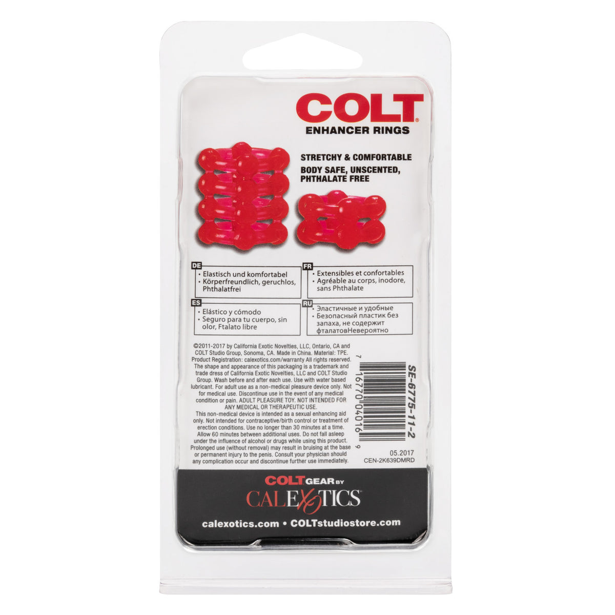 COLT ENHANCER RINGS- RED - SE677511