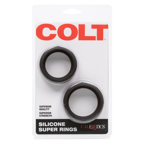 SILICONE SUPER RINGS BLACK - SE683803