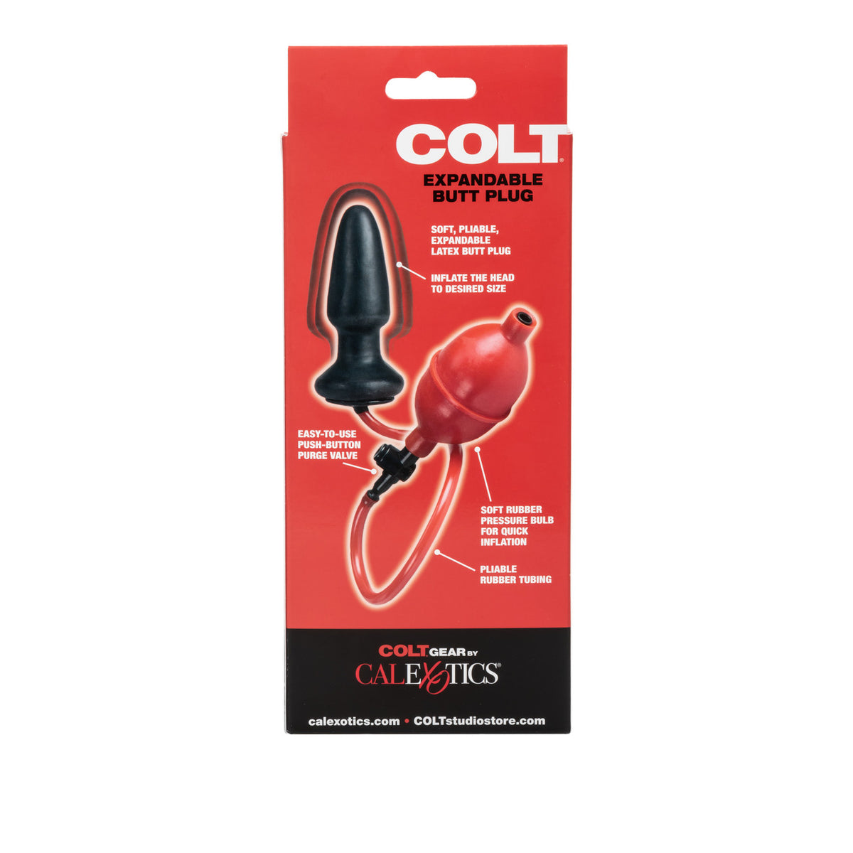 COLT EXPANDABLE BUTT PLUG - SE687000