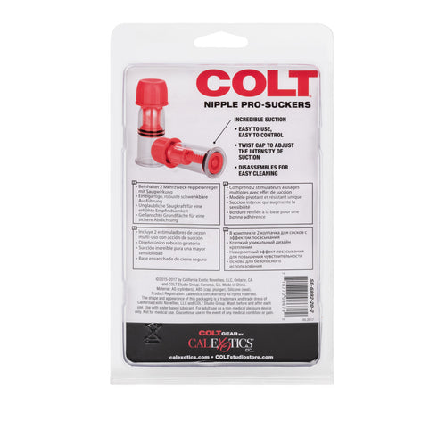 COLT NIPPLE PRO SUCKERS RED - SE689220