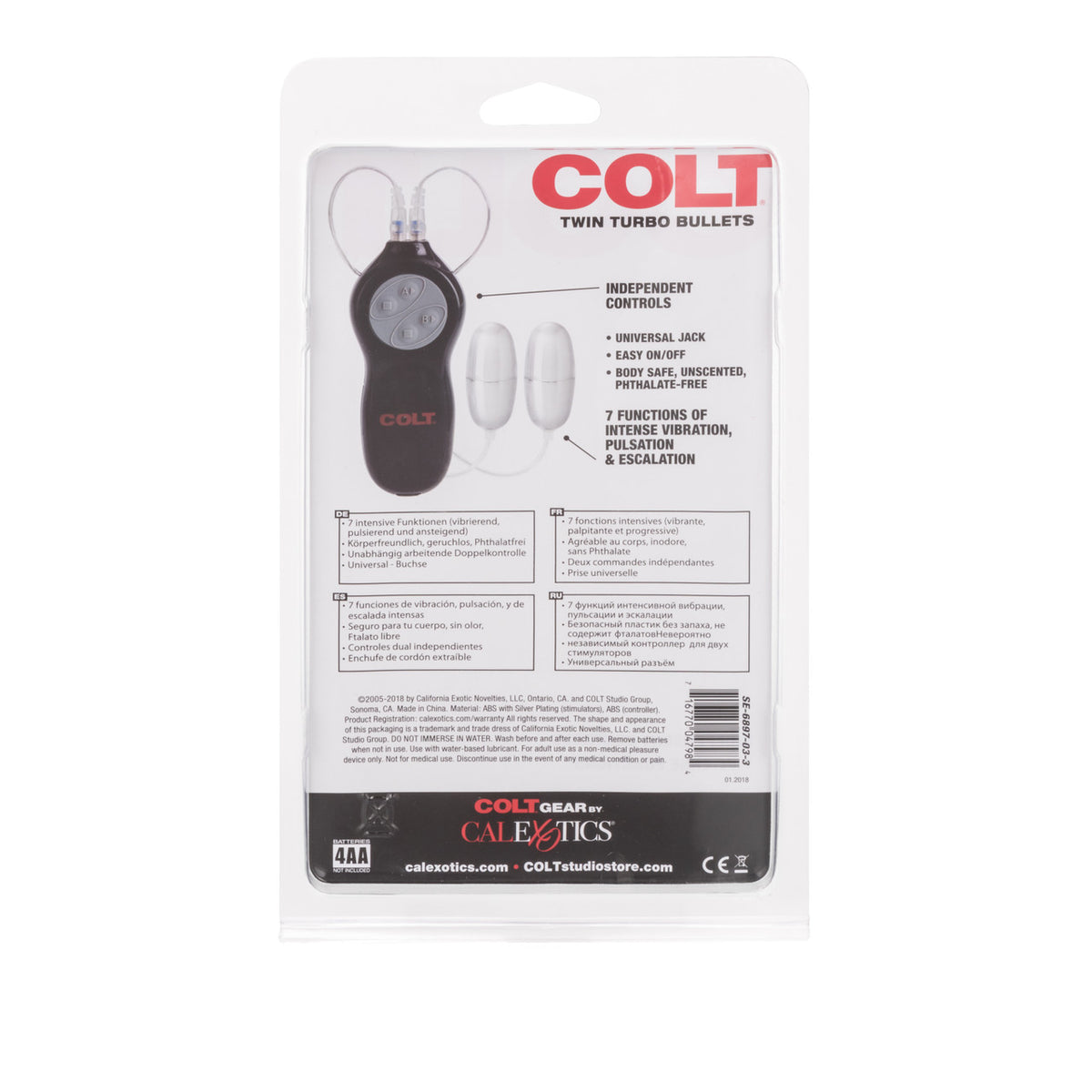 COLT 7 FUNCTION TWIN TURBO BULLETS - SE689703