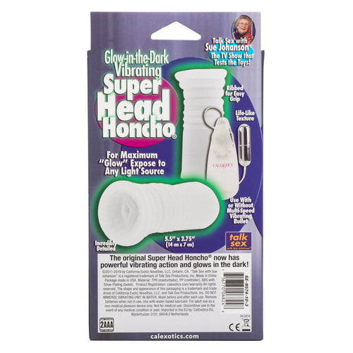 SUE JOHANSON SUPER HEAD HONCHO WHITE GLOW IN THE DARK - SE957410