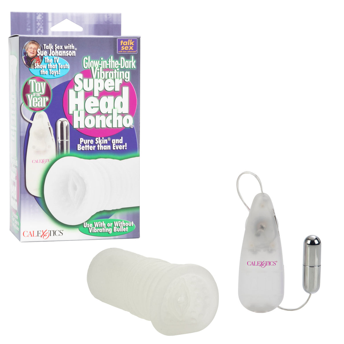 SUE JOHANSON SUPER HEAD HONCHO WHITE GLOW IN THE DARK - SE957410