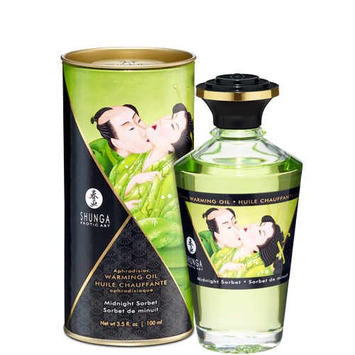 WARMING MASSAGE OIL MIDNIGHT SORBET 3.5 OZ - SH2216