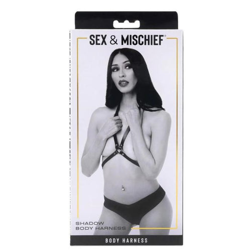 SEX & MISCHIEF SHADOW BODY HARNESS - SS10304