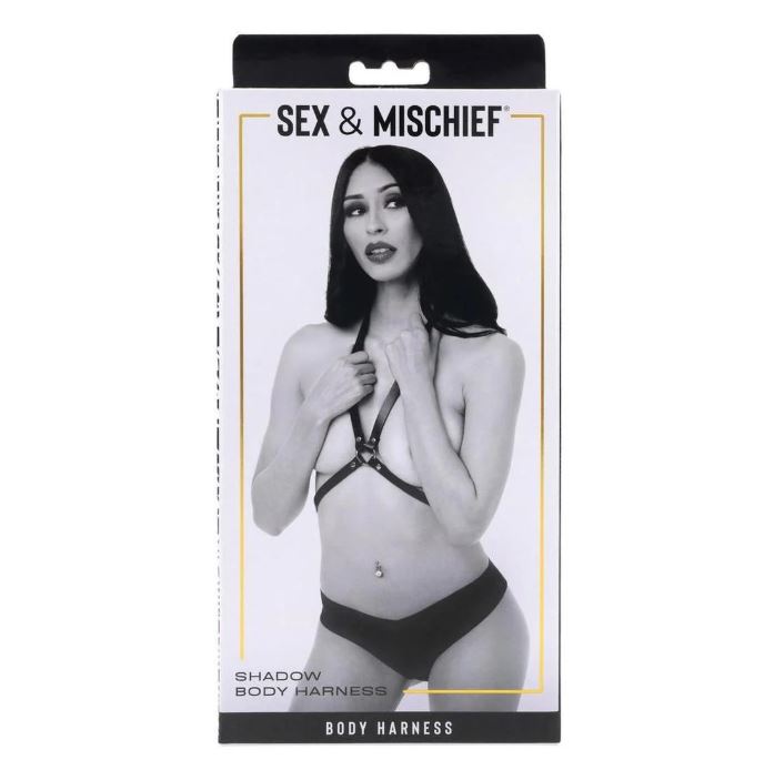 SEX & MISCHIEF SHADOW BODY HARNESS - SS10304