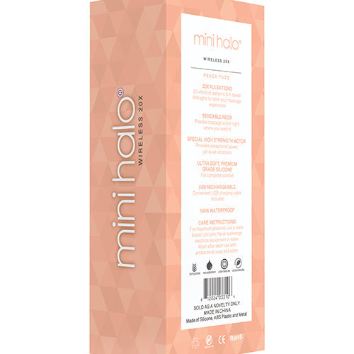 MINI HALO PEACH FUZZ WAND RECHARGEABLE - SHIMH3106