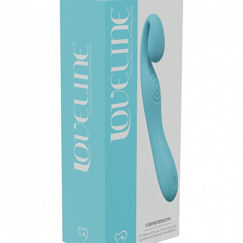 LOVELINE OBSESSION DUAL MOTOR VIBE BLUE - SHTLOVU011BLU