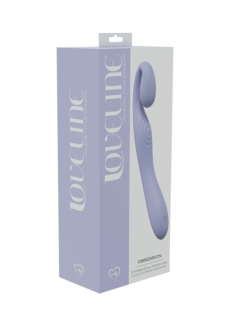 LOVELINE OBSESSION DUAL MOTOR VIBE LAVENDER - SHTLOVU011LAV