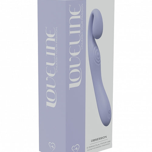 LOVELINE OBSESSION DUAL MOTOR VIBE LAVENDER - SHTLOVU011LAV