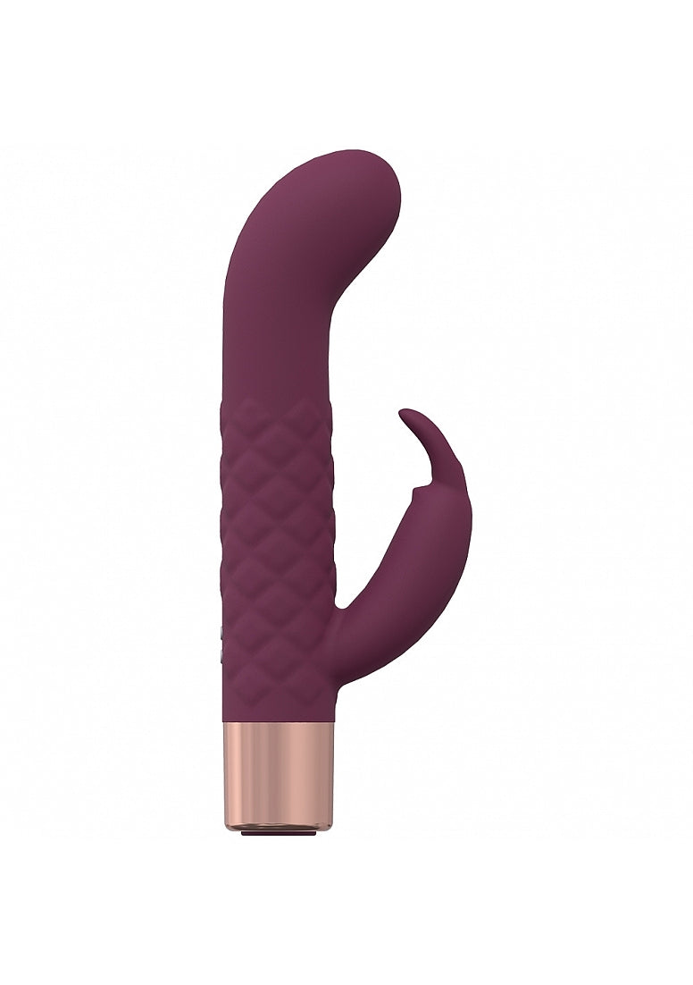 LOVELINE DEVOTION MINI-RABBIT BURGUNDY - SHTLOVU019BUR