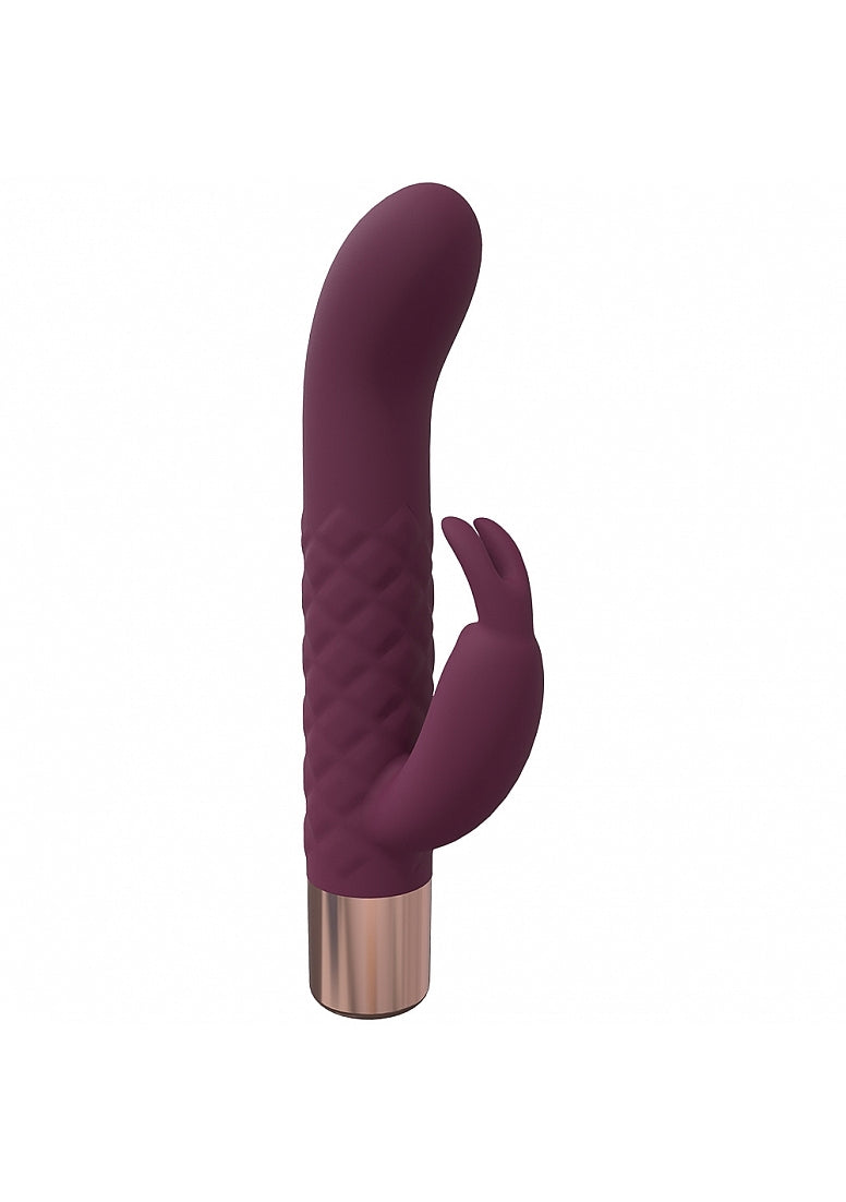 LOVELINE DEVOTION MINI-RABBIT BURGUNDY - SHTLOVU019BUR