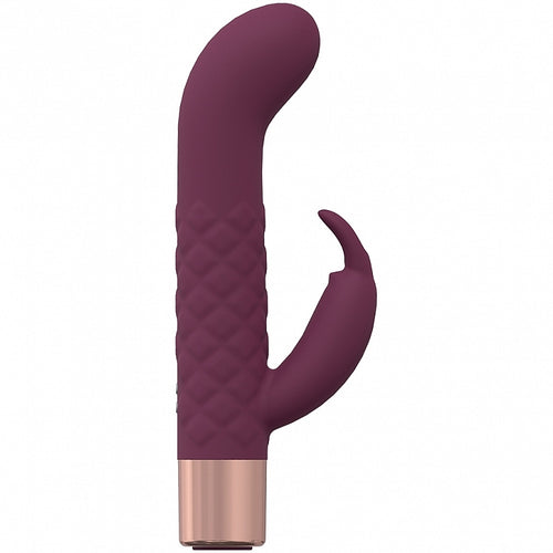 LOVELINE DEVOTION MINI-RABBIT BURGUNDY - SHTLOVU019BUR