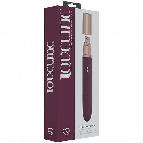 LOVELINE THE TRAVELER TRAVEL VIBE BURGUNDY - SHTLOVU015BUR