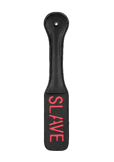 OUCH! PADDLE SLAVE BLACK - SHTOU422BLK