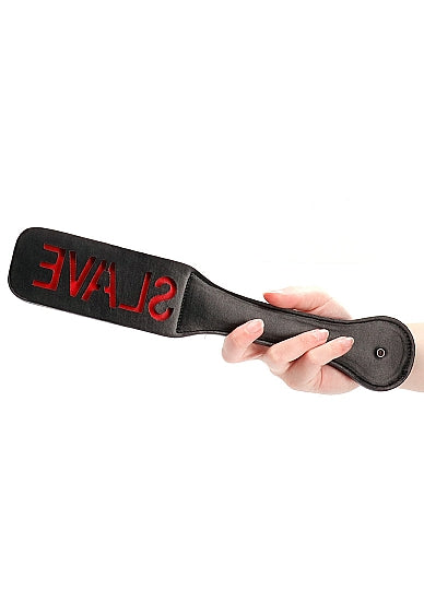 OUCH! PADDLE SLAVE BLACK - SHTOU422BLK