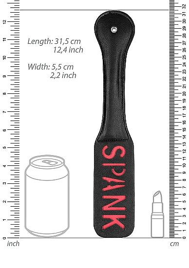 OUCH! PADDLE SPANK BLACK - SHTOU423BLK