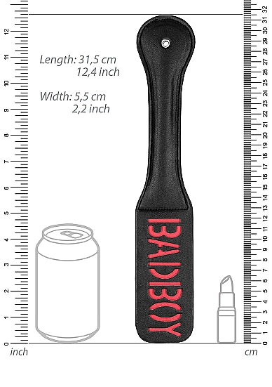 OUCH! PADDLE BAD BOY BLACK - SHTOU424BLK