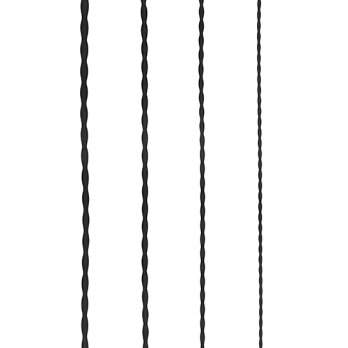 SILICONE SPIRAL SCREW PLUG SET BEGINNER URETHRAL SOUNDING BLACK - SHTOU436BLK