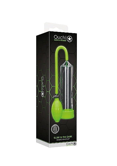 GLOW CLASSIC PENIS PUMP GLOW IN THE DARK - SHTOU785GLO