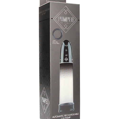 PUMPED AUTOMATIC RECHARGEABLE LUV PUMP BLACK - SHTPMP044BLK