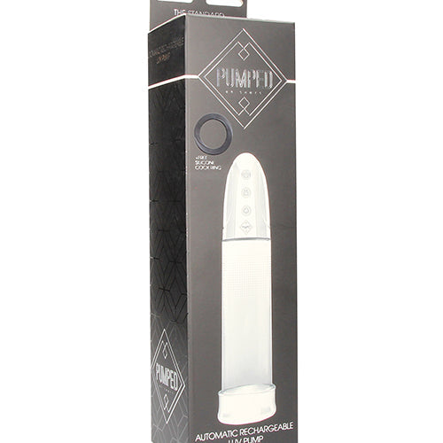 PUMPED AUTOMATIC RECHARGEABLE LUV PUMP TRANSPARENT - SHTPMP044TRA
