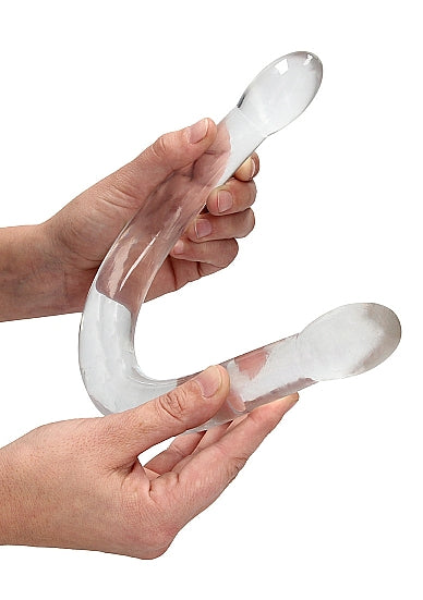 REALROCK NON REALISTIC DOUBLE DONG 17IN TRANSPARENT - SHTREA112TRA