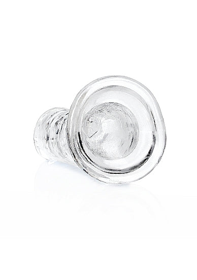 REALROCK STRAIGHT REALISTIC 7 IN DILDO TRANSPARENT - SHTREA152TRA