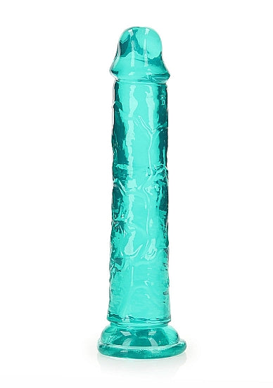 REALROCK STRAIGHT REALISTIC 7 IN DILDO TURQUOISE - SHTREA152TUR