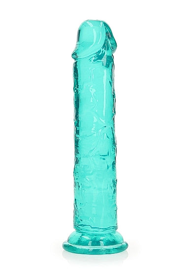 REALROCK STRAIGHT REALISTIC 7 IN DILDO TURQUOISE - SHTREA152TUR
