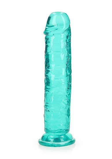 REALROCK STRAIGHT REALISTIC 7 IN DILDO TURQUOISE - SHTREA152TUR