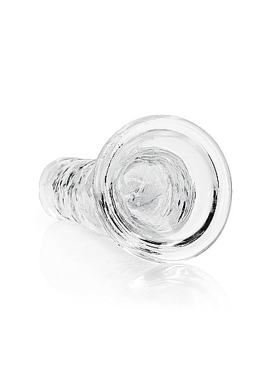 REALROCK REALISTIC STRAIGHT DILDO 11IN TRANSPARENT - SHTREA156TRA