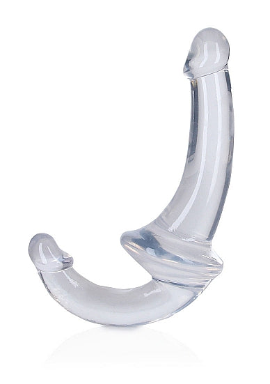 REALROCK STRAPLESS STRAP ON 6IN TRANSPARENT - SHTREA157TRA