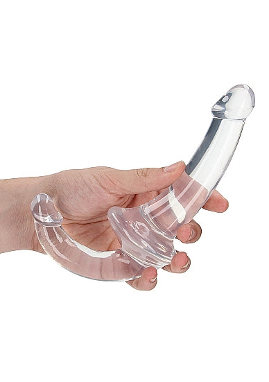 REALROCK STRAPLESS STRAP ON 6IN TRANSPARENT - SHTREA157TRA