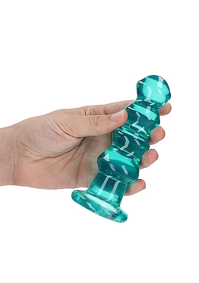 REALROCK CURVY DILDO OR BUTT PLUG TURQUOISE - SHTREA158TUR