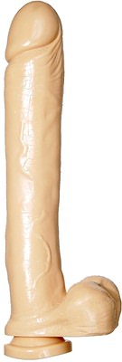 EXXXTREME DONG W/SUCTION FLESH 14IN - SIN50460